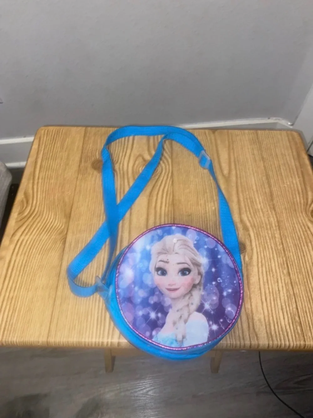 Elsa Blue Kids Crossbody Bag